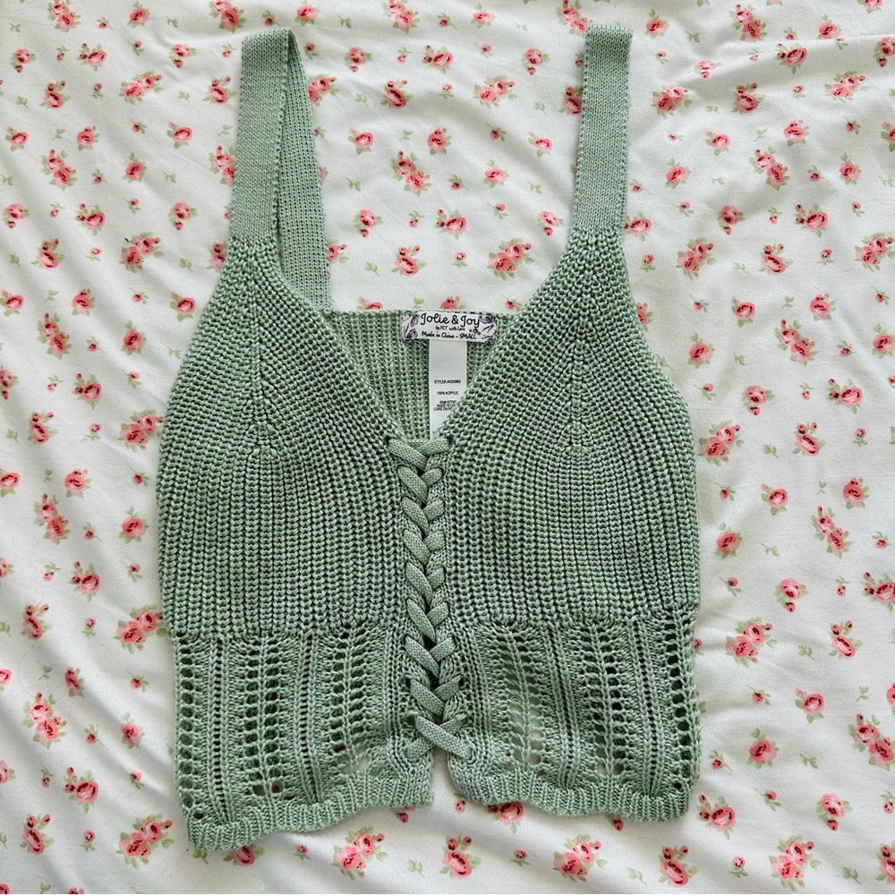 jolie & joy crochet top